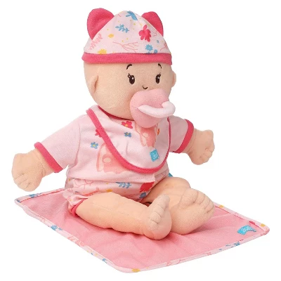 Manhattan Toy Baby Stella Welcome Baby 6 Piece Bringing Home Baby Doll Set With Hat, Bib, Onesie, Cardigan, Magnetic Pacifier And Blanket 4 Manhattan Toy Baby Stella Welcome Baby 6 Piece Bringing Home Baby Doll Set With Hat, Bib, Onesie, Cardigan, Magnetic Pacifier And Blanket - Image 4