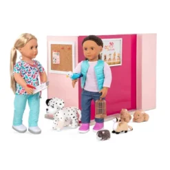 Our Generation Healthy Paws Vet Clinic Playset In Pink With Electronics For 18" Dolls -Barbie Store GUEST 37e5a4c0 83b4 419d 9529 491289c9a5dd