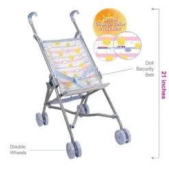 Adora Baby Doll Stroller With Color Changing Sunny Days Print, Fits Up To 18 Inch Baby Dolls -Barbie Store GUEST 38589e91 e5d9 4a35 9315 9e39f7e6d5c5
