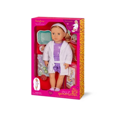 Our Generation Serafina Posable 18" Spa Doll & Storybook Set 7 Our Generation Serafina Posable 18" Spa Doll & Storybook Set - Image 7