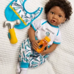 Paradise Galleries Reborn Baby Boy Doll, Wonderfully Made, 20 Inches, Weighted Body, 7-Piece Doll Set -Barbie Store GUEST 39aa560f 433f 4c7c 93cb d5a9e55e378f