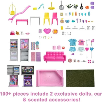 Barbie 60th Celebration Dream House Playset HCD51 3 Barbie 60th Celebration Dream House Playset HCD51 - Image 3