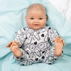 Paradise Galleries Realistic Chubby Baby Boy Doll - Big Boy With Fat Rolls And Magnetic Pacifier, 5-Piece Reborn Doll Set -Barbie Store GUEST 3b926127 f4d5 41ef b921 183fd706fb59
