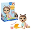 Baby Alive Lil Snacks Baby Doll - Brown Hair