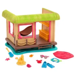 Li'l Woodzeez Miniature Playset With Accessories 15pc - Tiki Hut -Barbie Store GUEST 3ca6c842 73d9 412f b688 c8a55bc517db