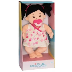 Manhattan Toy Baby Stella Black Hair Soft First Baby Doll, 15-Inch -Barbie Store GUEST 3d0cef66 a039 45e1 9479 5b1f2001eb14
