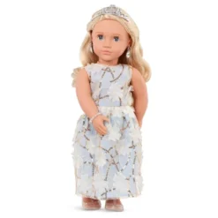 Our Generation Ellory With Tiara & Floral Gown Outfit 18" Fashion Doll -Barbie Store GUEST 3da76bb5 e734 4bfe 8d3c c83024c5fa33