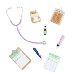 Our Generation Noemie With Plush Hamster 18" Pet Care Vet Doll -Barbie Store GUEST 40e5287a c044 4b91 9500 b0e9ff511d60