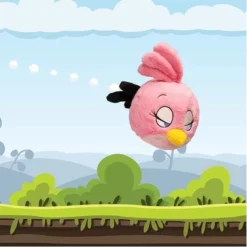 Mighty Mojo Angry Birds Collectible Plush Doll Stella Pink 8"