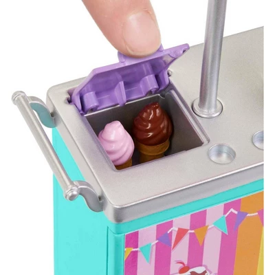 Barbie Beach Boardwalk Playset With Barbie Brooklyn & Malibu Dolls, 2 Stands & 30+ Accessories 3 Barbie Beach Boardwalk Playset With Barbie Brooklyn & Malibu Dolls, 2 Stands & 30+ Accessories - Image 3