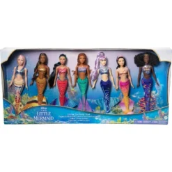 Disney Princess Disney The Little Mermaid Ultimate Ariel Sisters Doll Set With 7 Fashion Mermaid Dolls -Barbie Store GUEST 467004c1 1a45 46c8 88d9 e79be5069ee0