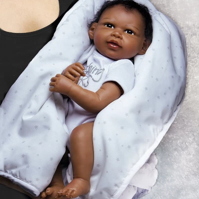 Paradise Galleries Reborn Newborn Doll In Silicone Vinyl Baby Bundles: Reaching For The Stars, 19 Inch 7-Piece Ensemble 8 Paradise Galleries Reborn Newborn Doll In Silicone Vinyl Baby Bundles: Reaching For The Stars, 19 Inch 7-Piece Ensemble - Image 8