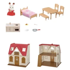 Calico Critters Red Roof Cozy Cottage -Barbie Store GUEST 4c03b577 e1f2 4215 8d2d f614b45c3124