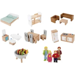 Hape Wooden 10 Room Extravagant Family Play Mansion Dollhouse Set With 4 Dolls, Realistic Effects, And Furniture Accessories For Ages 3 And Up -Barbie Store GUEST 4cf124ca 1599 4b9d 91f8 7be020696f28