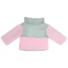 Sophia’s Fleece & Nylon Jacket For 18” Dolls, Light Pink/Silver