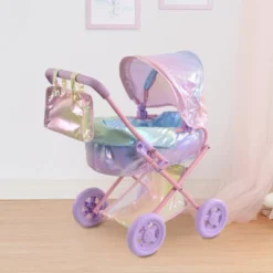 Olivia's Little World Baby Doll Stroller Buggy Pram Iridescent Color OL-00017 -Barbie Store GUEST 4f358e5f 1ce3 4c7d 9473 f8bf73c7af5a