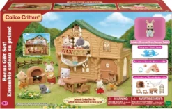 Calico Critters Lakeside Lodge Gift Set, Dollhouse Playset With Collectible Figure, Furniture And Accessories -Barbie Store GUEST 4f6832be 4c59 4e3e a087 e068c43927e6
