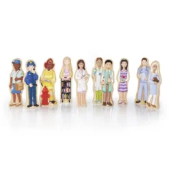 Guidecraft Wooden Wedgie Career People - Set Of 30 -Barbie Store GUEST 5118d84c 0f87 4807 9f66 1c7de2591e92