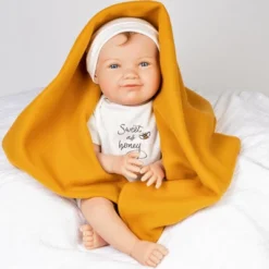 Paradise Galleries Realistic Toddler Doll - Sweet As Honey, 5-Piece Reborn Doll Gift Set With Magnetic Pacifier, 3+ -Barbie Store GUEST 51977b9c 45a1 4170 ab98 1d2ebb4f05ff
