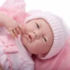 JC Toys La Newborn 15.5" Doll - Pink Deluxe Boutique Gift Set