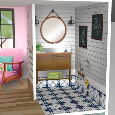 Olivia's Little World By Teamson Kids Wooden Dreamland Farmhouse Dollhouse Set 9 Olivia's Little World By Teamson Kids Wooden Dreamland Farmhouse Dollhouse Set - Image 9