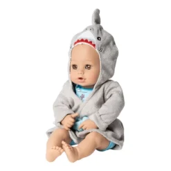 Adora Bath Toy Baby Doll In Baby Shark Themed Bathrobe - 13 Inch Water Toy With QuickDri Body -Barbie Store GUEST 5450f595 ad37 4dc0 8bc0 760f75d54e8b