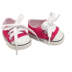 Sophia's - 18" Doll - Canvas Sneakers - Hot Pink