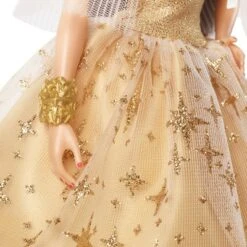 Barbie 13" Signature 2023 Holiday Collector Doll With Golden Gown And Black Hair -Barbie Store GUEST 5860dc59 72c9 4136 8049 5e6ec392578d