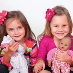 Adora Playtime Baby Flower Pink 13 Inch Baby Doll With Floral Overalls, Bow Headband And Bottle -Barbie Store GUEST 5a208cab afd0 4c30 be7e 590af128d791 1