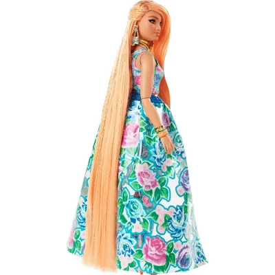Barbie Extra Fancy Doll - Floral 2pc Gown 2 Barbie Extra Fancy Doll - Floral 2pc Gown - Image 2