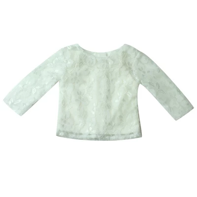 Sophia’s Lace Shirt, Skirt And Headband For 18" Dolls, Ivory/Gold 3 Sophia’s Lace Shirt, Skirt And Headband For 18" Dolls, Ivory/Gold - Image 3