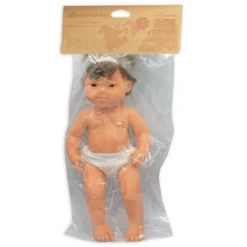 Miniland Educational Anatomically Correct 15" Baby Doll, Down Syndrome Boy, Brown Hair -Barbie Store GUEST 60103dc3 4561 4968 816c f44474a1c565