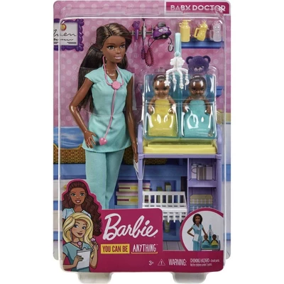 Barbie You Can Be Anything Baby Doctor Brunette Doll And Playset 5 Barbie You Can Be Anything Baby Doctor Brunette Doll And Playset - Image 5
