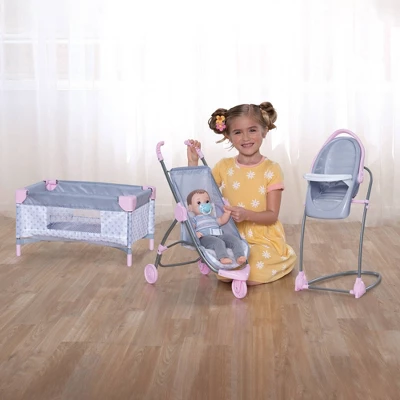 Perfectly Cute Deluxe Nursery Baby Doll Playset 2 Perfectly Cute Deluxe Nursery Baby Doll Playset - Image 2
