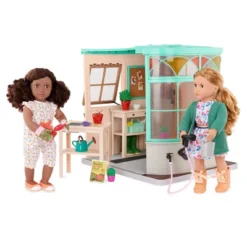 Our Generation Room To Grow Greenhouse Accessory Set For 18" Dolls