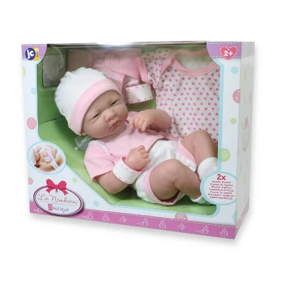 JC Toys La Newborn 14" Baby Doll - Layette 3 JC Toys La Newborn 14" Baby Doll - Layette - Image 3