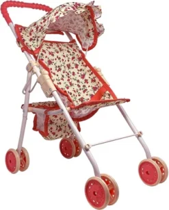 The New York Doll Collection Baby Doll Stroller - My First Toy Stroller For Kids -Barbie Store GUEST 640f7538 dd6a 48fe 8d4d f55f1845fa70
