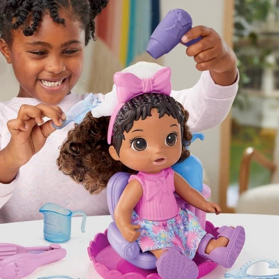 Baby Alive Sudsy Styling Baby Doll - Black Hair 5 Baby Alive Sudsy Styling Baby Doll - Black Hair - Image 5