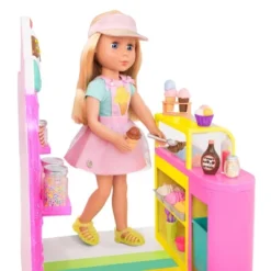 Glitter Girls Ice Cream Shop Accessory Playset For 14" Dolls
