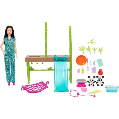 Barbie Panda Care And Rescue Playset With Color-Change And 20+ Pc 3 Barbie Panda Care And Rescue Playset With Color-Change And 20+ Pc - Image 3