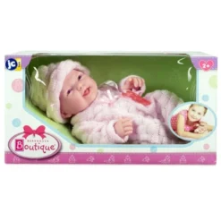 JC Toys Mini La Newborn Boutique 9.5" Girl Doll - Pink -Barbie Store GUEST 66ca844f f1fb 44d4 834a ea1ad2e24b60