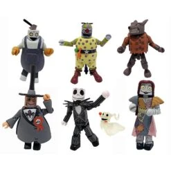 Diamond Select Nightmare Before Christmas Minimates Commemorative Collection Gift Set