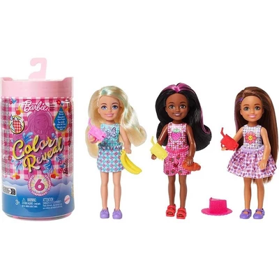 Barbie - Chelsea Color Reveal ! Color Changing Kids - Beach Go'er Doll With 6 Surprise Accessories 10 Barbie - Chelsea Color Reveal ! Color Changing Kids - Beach Go'er Doll With 6 Surprise Accessories - Image 10