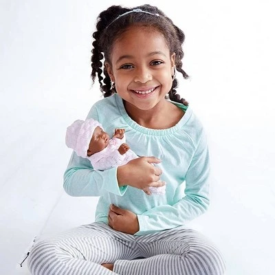 JC Toys Mini La Newborn Boutique Realistic 9.5" Anatomically Correct Real Girl Baby Doll Dressed 2 JC Toys Mini La Newborn Boutique Realistic 9.5" Anatomically Correct Real Girl Baby Doll Dressed - Image 2