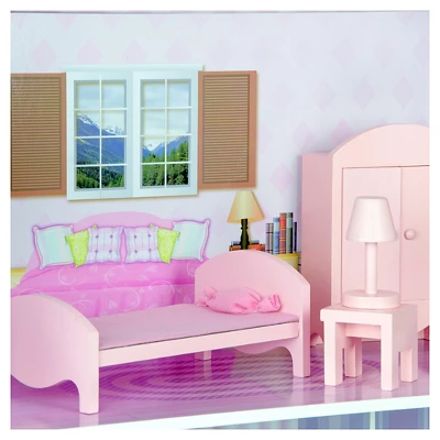 Teamson Kids Fancy Mansion Doll House With 13pcs Furniture 8 Teamson Kids Fancy Mansion Doll House With 13pcs Furniture - Image 8