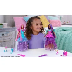 Barbie "Brooklyn" Doll With Two Fairytale Pets From Barbie A Touch Of Magic