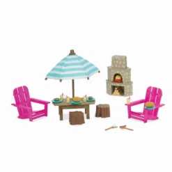 Li'l Woodzeez Toy House With Accessories 127pc - Honeysuckle Hillside Cottage -Barbie Store GUEST 75fa3d86 5e2b 42db 83cd 729473bca896