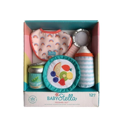 Manhattan Toy Stella Collection Baby Doll Feeding Set For 12" And 15" Dolls 1 Manhattan Toy Stella Collection Baby Doll Feeding Set For 12" And 15" Dolls