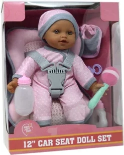 The New York Doll Collection 12 Inch Car Seat Doll Set -Barbie Store GUEST 77b271db 466b 4166 ad52 8cb96fca1d7d