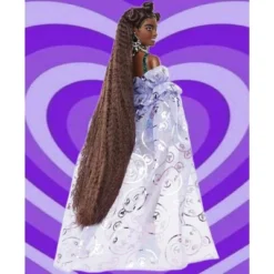Barbie Superior Fashionista Runway Doll In Teddy-Print Gown With Long Fringe Hair -Barbie Store GUEST 79b87f02 e2a0 4f2a 8bd0 c8670e4550ff
